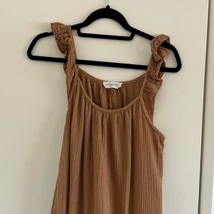 CJLA Carissa dress - tan color